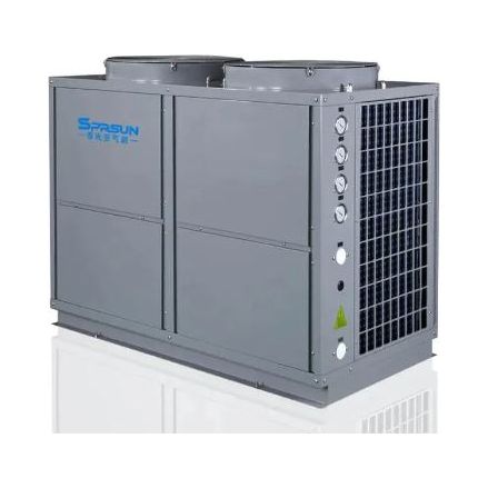 SPRSUN 40KW-60KW Commercial Air to Water Swimming Pool Heat pump for Pool Heating and Cooling FRONT VIEW