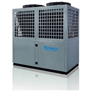 SPRSUN 80KW 100KW 120KW Energy Saving Air to Water Swimming Pool Heat Pump Heater FRONT VIEW