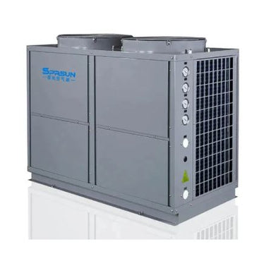 SPRSUN Combo Series - 28KW-40KW -25℃ EVI Air Source Heat Pump for Cold Weather Hot Water & Underfloor Heating FRONTAND SIDE VIEW
