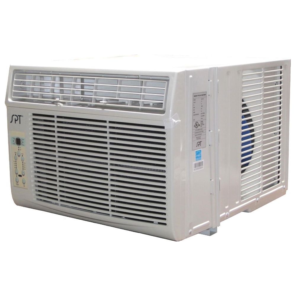 SPT 12,000BTU Window AC – Energy Star FRONT AND SIDE VIEW