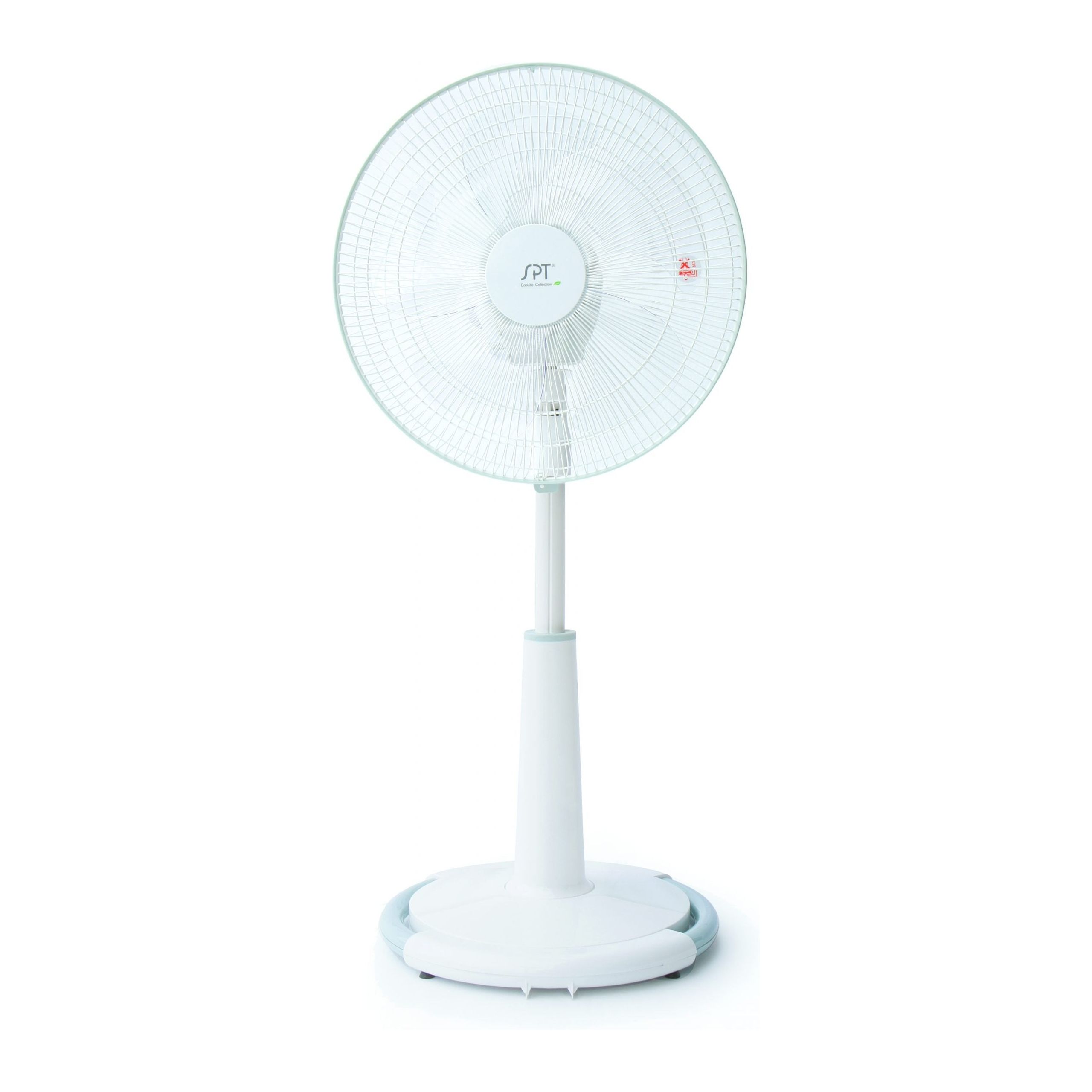 SPT O-shaped Oscillating Standing Fan FRONT VIEW