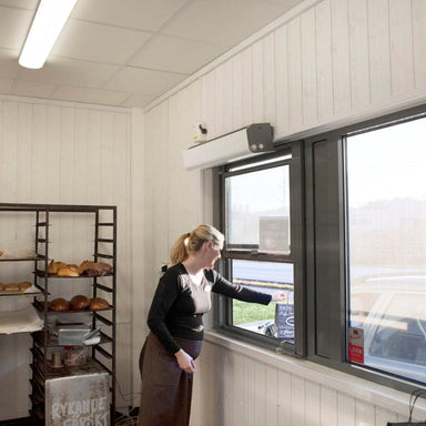 Schwank Swift5 32-Inch Wall-Mounted Air Curtain for Windows SAMPLE PHOTO