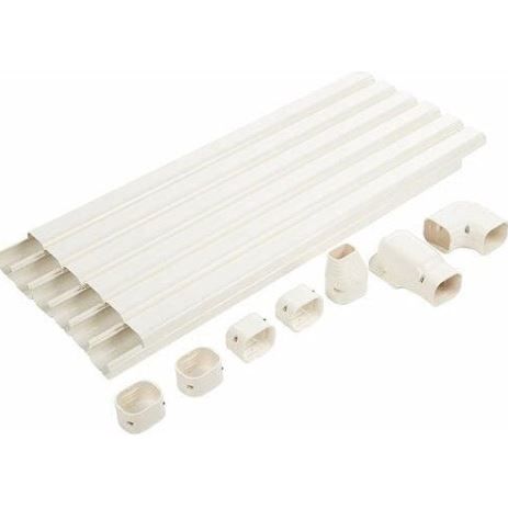 Senville 20 Ft. Line Set Cover Kit for Mini Split AC COMPLETE SET