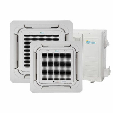 Senville 28000 BTU Ceiling Cassette Air Conditioner  - Heat Pump - SENA/30HF/DIC COMPLETE SET