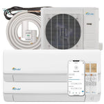 Senville 36000 BTU Dual Zone Mini Split Air Conditioner and Heat Pump - SENA/36HF/D