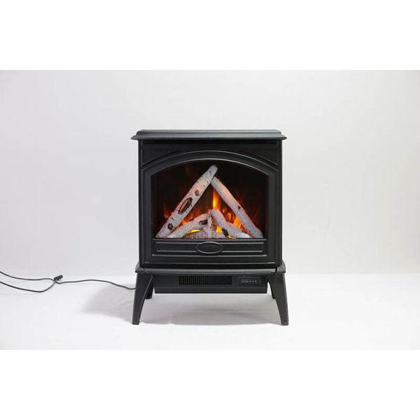 Sierra Flame 23-inch Cast Iron Freestanding Electric Stove FRONT VIEW