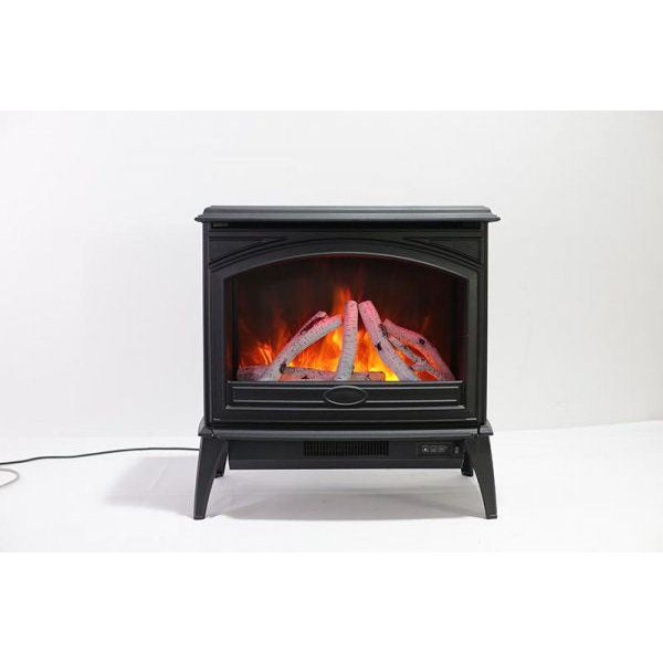 Sierra Flame 28-inch Cast Iron Freestanding Electric Stove FRONT VIEW