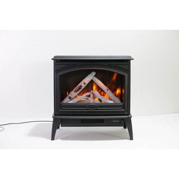 Sierra Flame 28-inch Cast Iron Freestanding Electric Stove FRONT VIEW