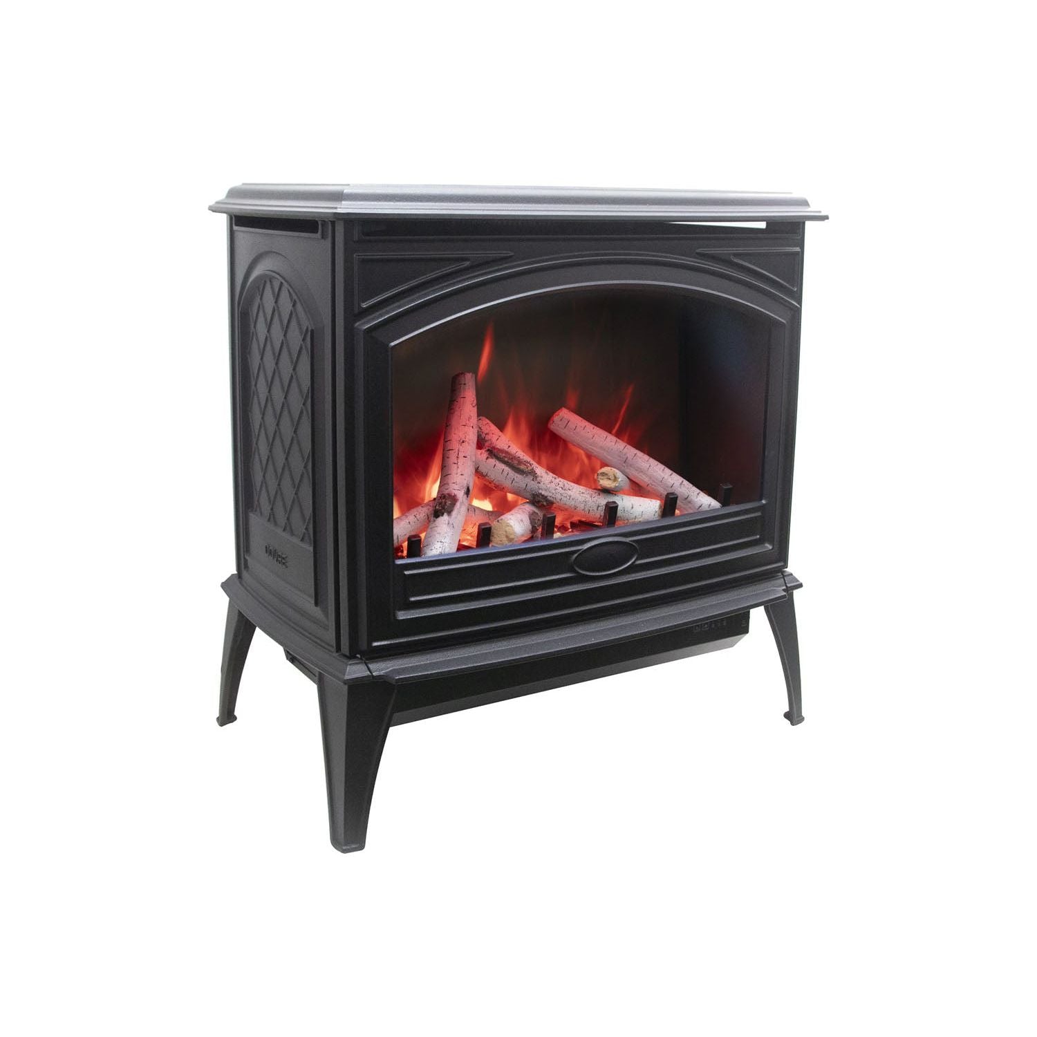 Sierra Flame 28-inch Cast Iron Freestanding Electric Stove