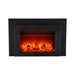 Sierra Flame 34-inch Electric Fireplace Insert FRONT VIEW