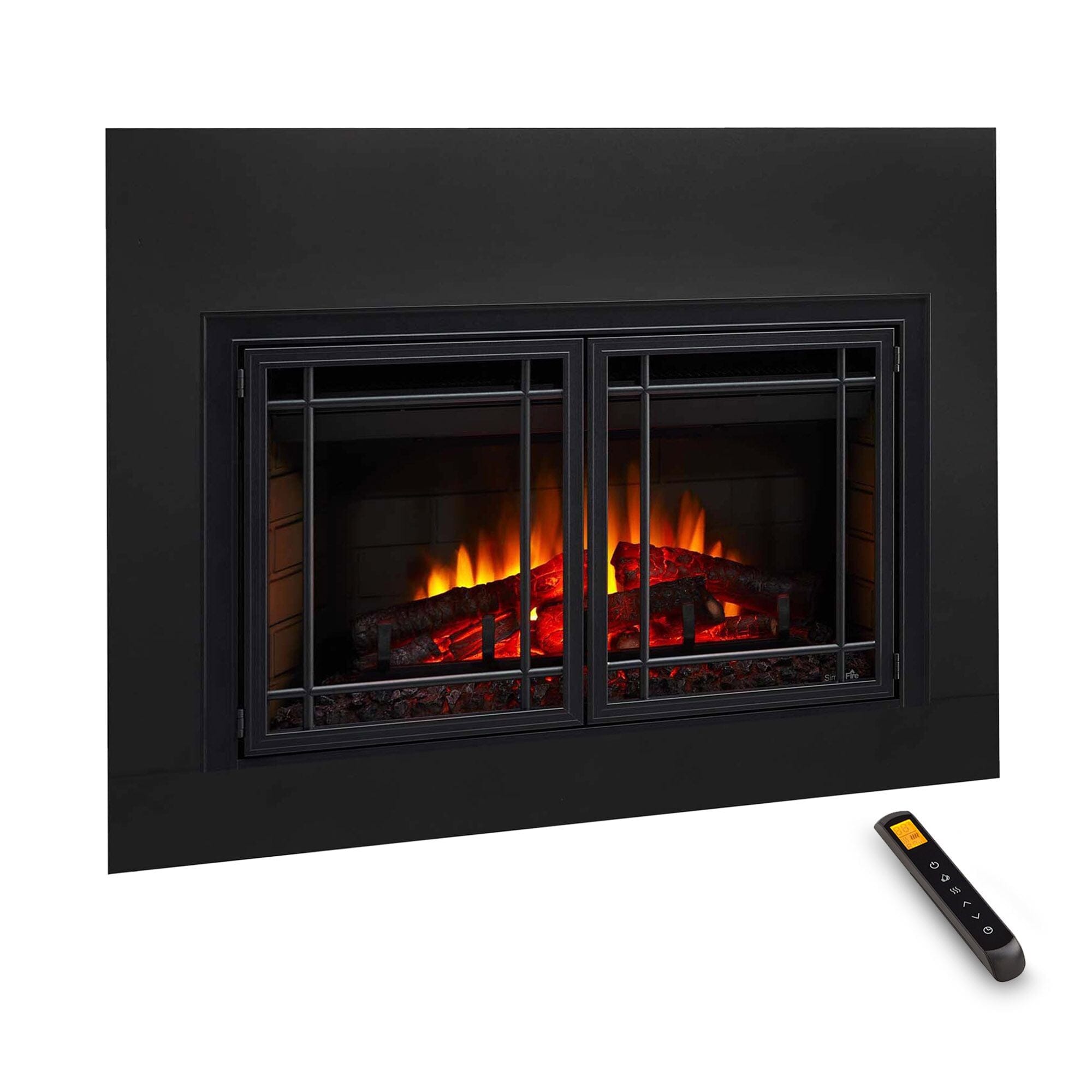 SimpliFire 25-In Electric Fireplace Insert FRONT VIEW