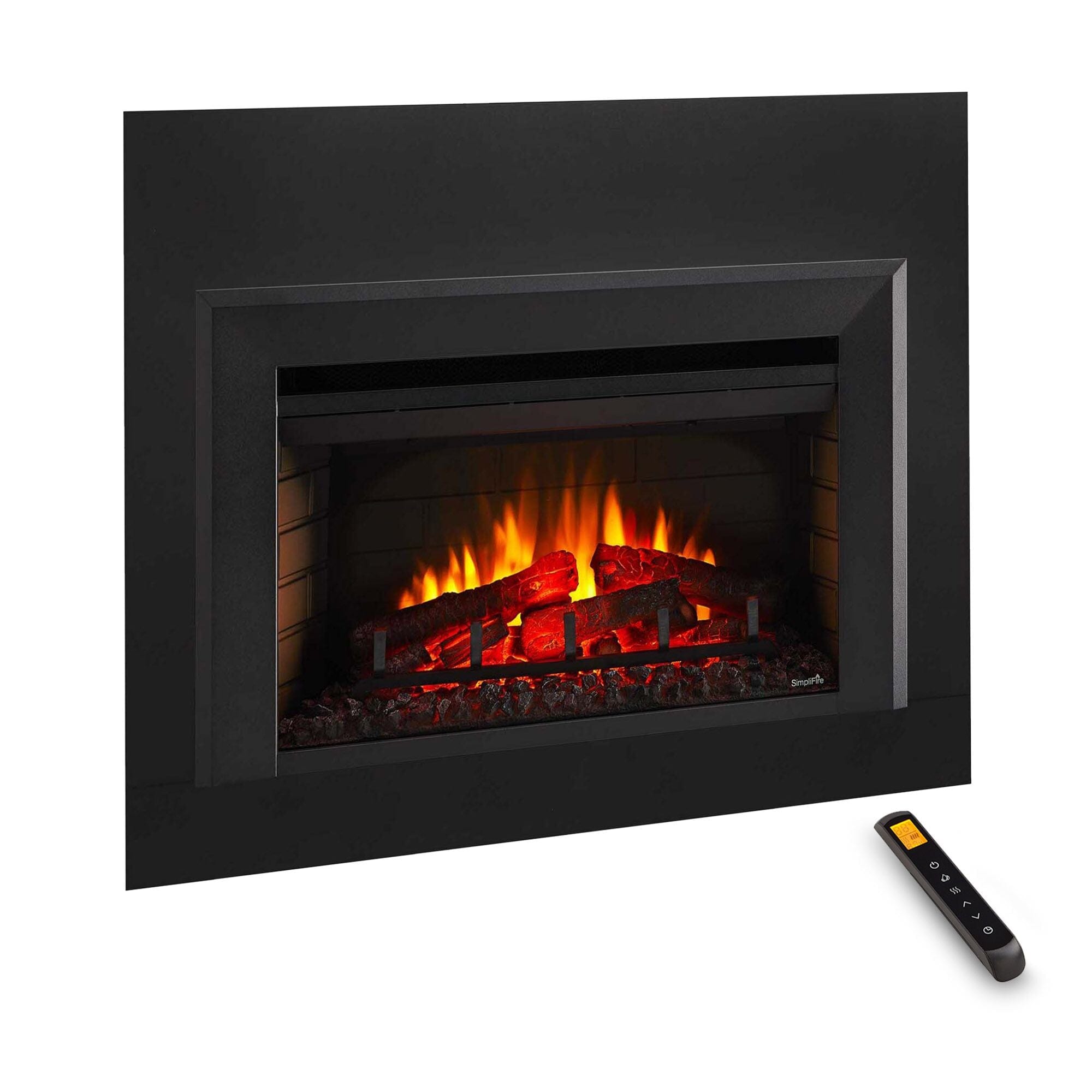 SimpliFire 25-In Electric Fireplace Insert FRONT VIEW