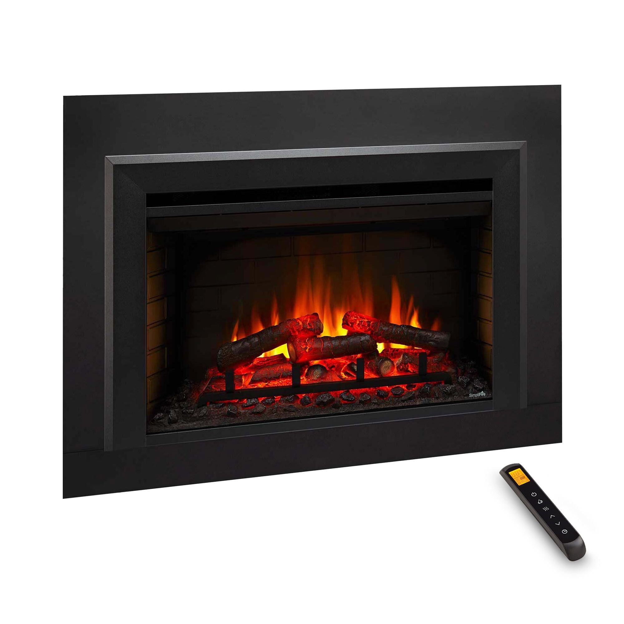 SimpliFire 30-In Electric Fireplace Insert FRONT VIEW