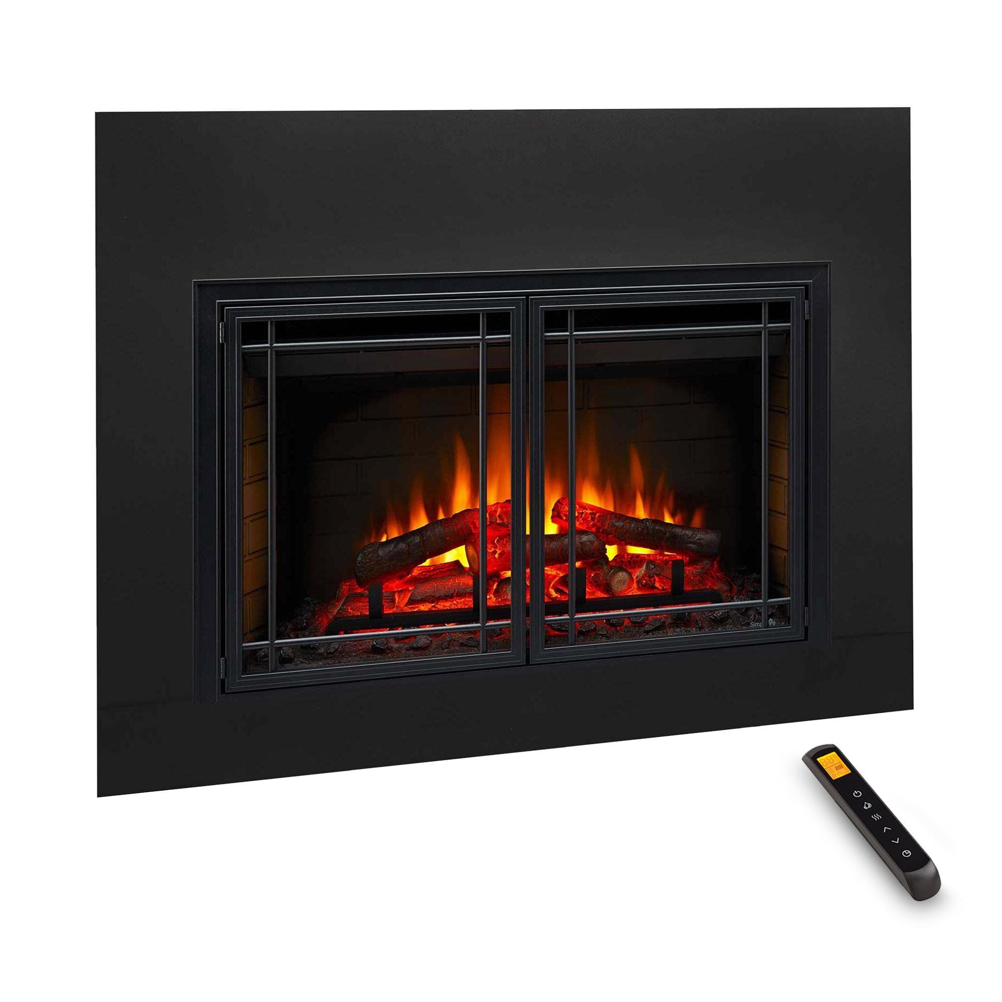 SimpliFire 30-In Electric Fireplace Insert FRONT VIEW