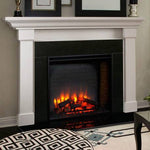 SimpliFire 36-In Built-In Electric Fireplace w/ Trim Kit