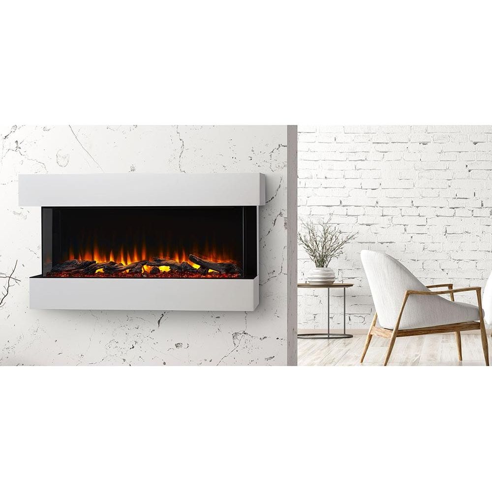 SimpliFire 43-in Scion Trinity Linear Electric Fireplace Package SAMPLE PHOTO