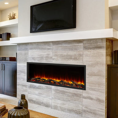 SimpliFire 55-in Scion Linear Built-In Electric Fireplace SAMPLE PHOTO