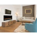 SimpliFire 60-in Allusion Wall Mount Electric Fireplace