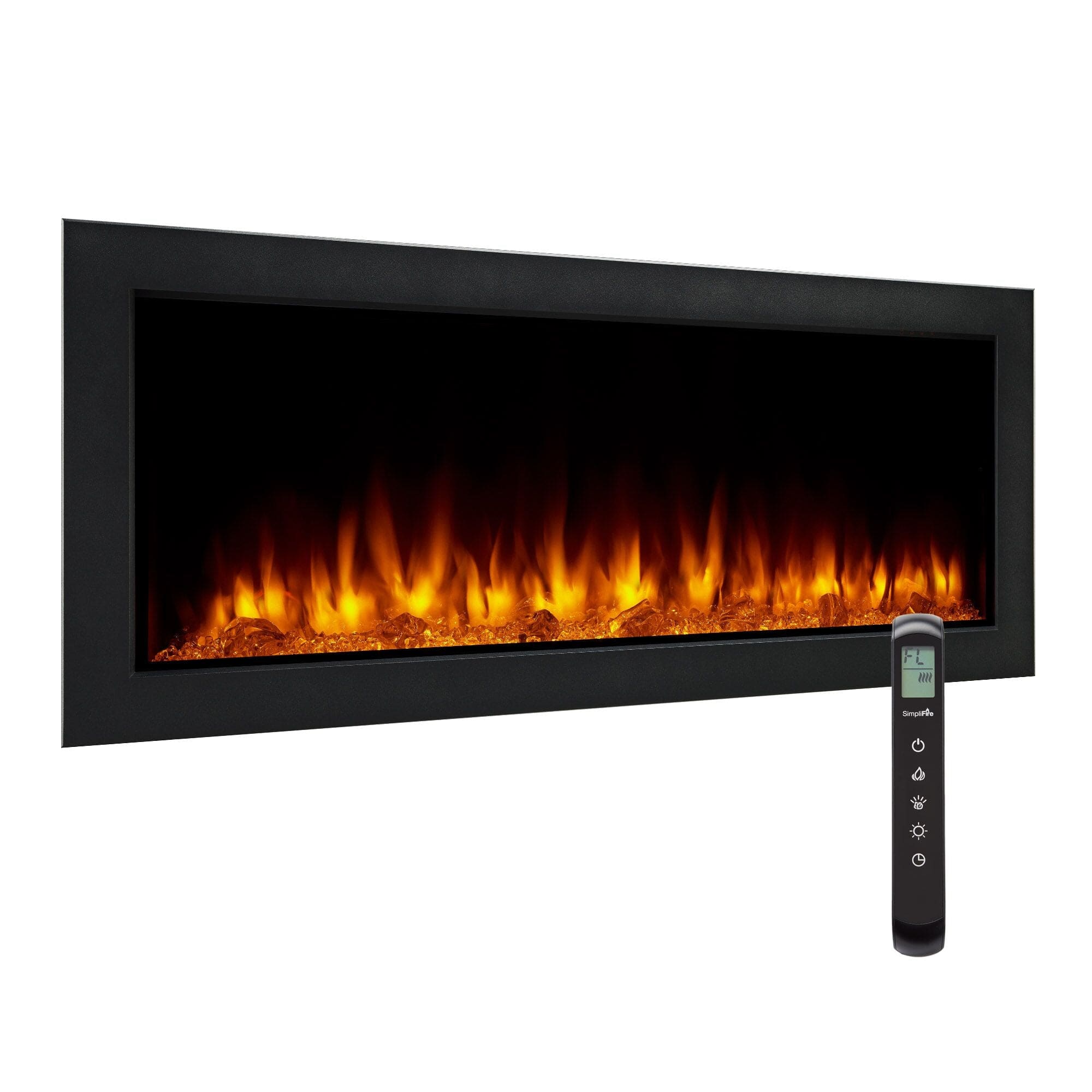 SimpliFire 43-in Forum Outdoor Linear Electric Fireplace