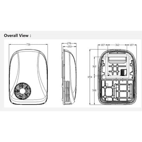 Super Quiet 9000 Low Profile Rooftop Air Conditioner