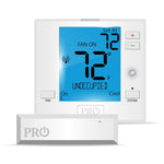 T731WO: T700 Platform: Wireless PTAC thermostat, with Occupancy Sensor contorl - non-programmable when disabled, 2H/1C heat pump or 1H/1C conventional