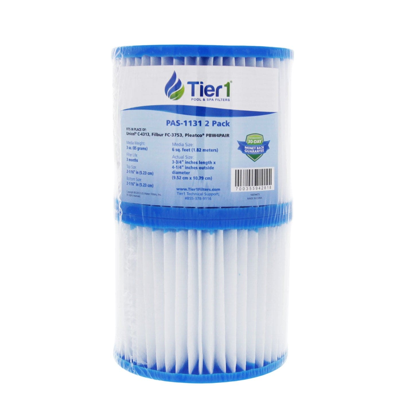 TIER1-PAS-1131-2PK WITH LABEL