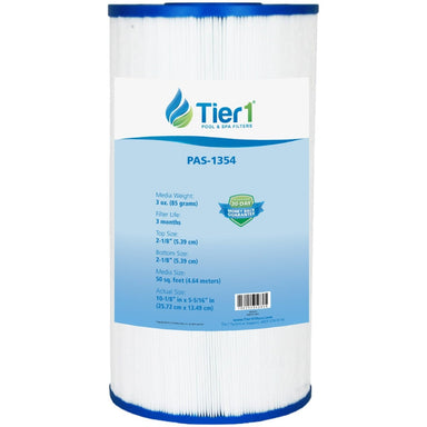 TIER1 PAS-1354 5 5/16-inch Diameter By 10 1/8-inch Length Filter WITH LABEL