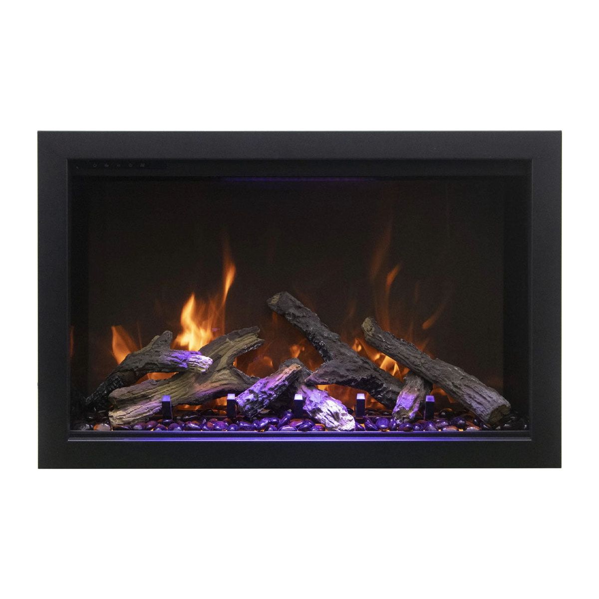 Amantii Traditional Bespoke 38-Inch Built-In Indoor/Outdoor Smart Electric Firebox Insert