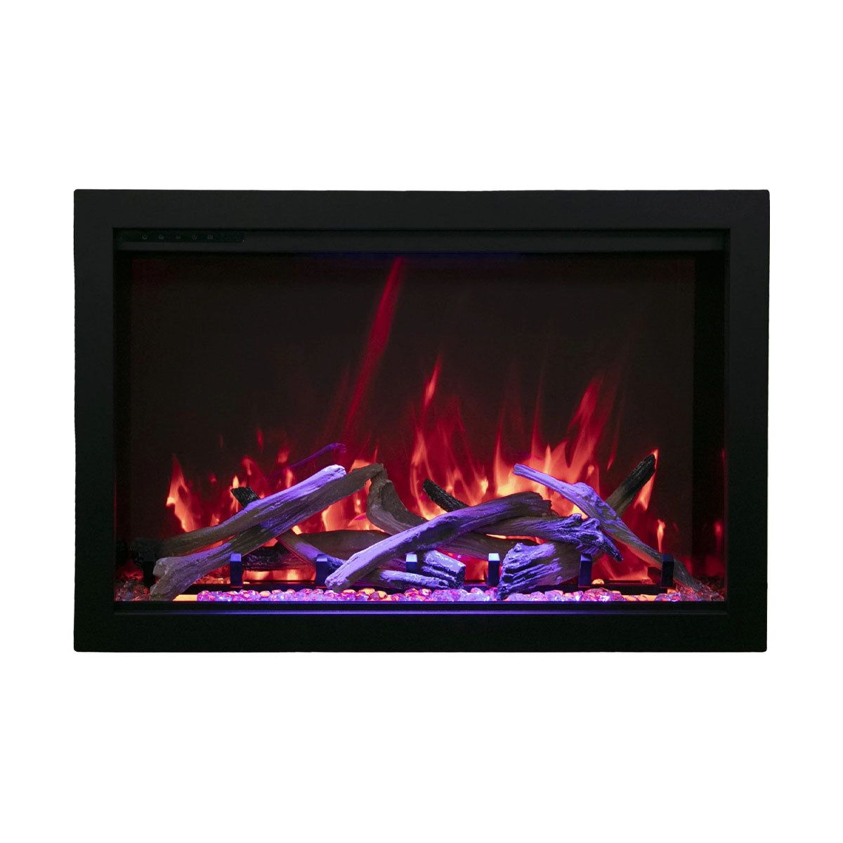 Amantii Traditional Bespoke 38-Inch Built-In Indoor/Outdoor Smart Electric Firebox Insert