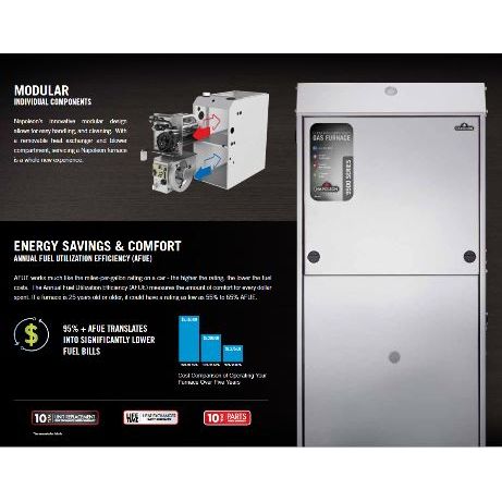 Napoleon High-Efficiency Furnace | 9500 Series Gas Furnace