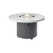 The Outdoor GreatRoom Company Beacon 48-Inch Round Gas Fire Pit Table WITH FIRE