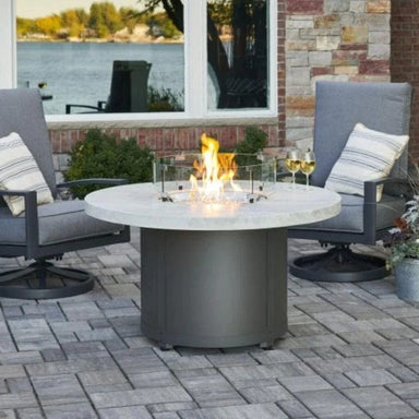 The Outdoor GreatRoom Company Beacon 48-Inch Round Gas Fire Pit Table SAMPLE PHOTO