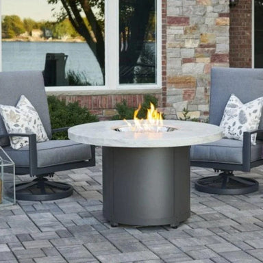 The Outdoor GreatRoom Company Beacon 48-Inch Round Gas Fire Pit Table SAMPLE PHOTO