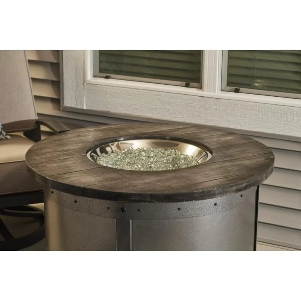 The Outdoor GreatRoom Company Edison 41-Inch Round Gas Fire Pit Table (ED-20) SAMPLE PHOTO