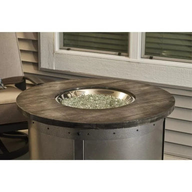 The Outdoor GreatRoom Company Edison 41-Inch Round Gas Fire Pit Table (ED-20) SAMPLE PHOTO