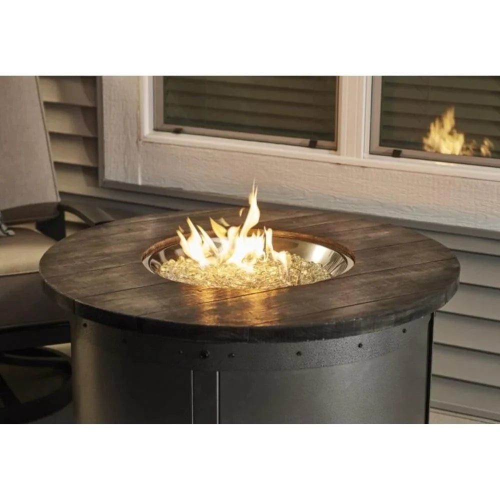 The Outdoor GreatRoom Company Edison 41-Inch Round Gas Fire Pit Table (ED-20) SAMPLE PHOTO