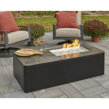 The Outdoor GreatRoom Company Kinney 55-Inch Linear Gas Fire Pit Table (KN-1224) SAMPLE PHOTO