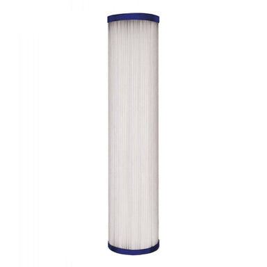 Tier1 10 inch x 2.5 inch Pleated Sediment Water Filter (30 Micron) FILTER