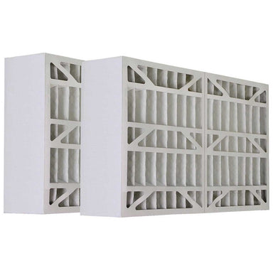 Tier1 19x20x4-1/4 Merv 8 Pleated AC Furnace Air Filter 2 Pack (Actual Size: 19 1/8 x19 13/16 x 4 1/2) 2 PACKS