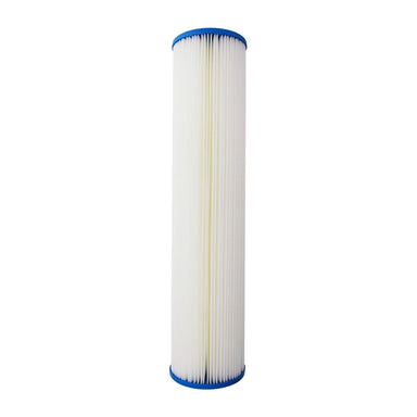 Tier1 20 inch x 4.5 inch Pleated Sediment Water Filter (20 Micron) FILTER