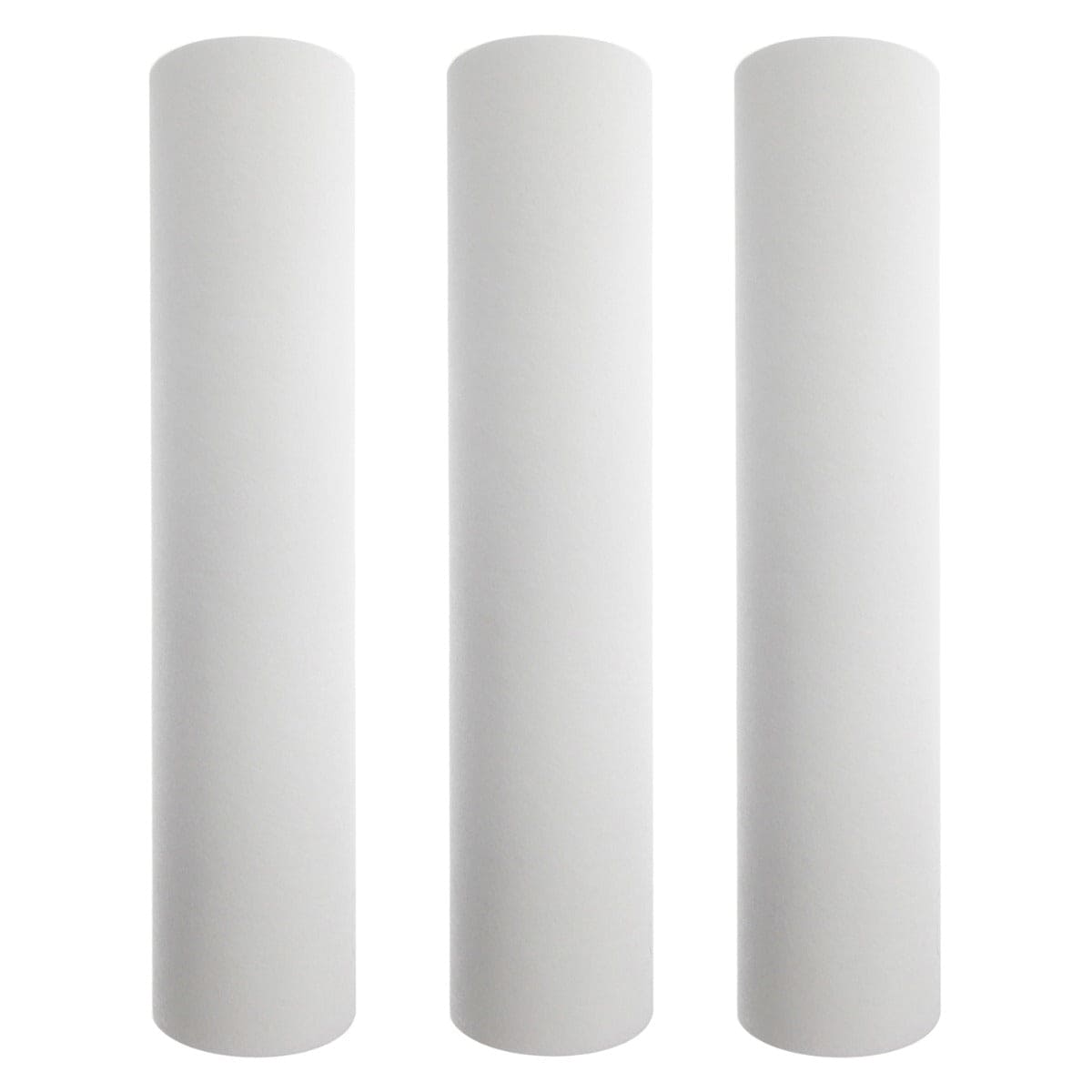 Tier1 20 inch x 4.5 inch Sediment Water Filter (10 Micron) 3 PACKS