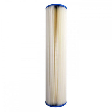 Tier1 20 inch x 4.5 inch Whole House Pleated Polyester Water Filter (5 Micron) FILTER