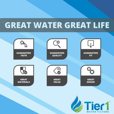 Tier1 GE RPWF Refrigerator Water Filter Replacement Comparable