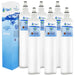 Tier1 LG 5231JA2006A / LT600P Refrigerator Water Filter Replacement Comparable 6 PACKS