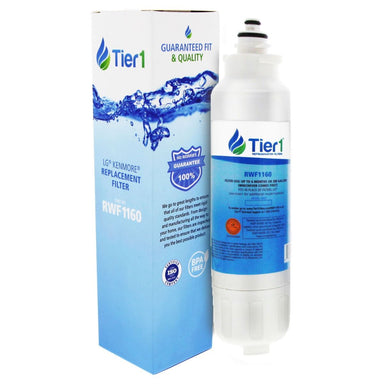 Tier1 LG LT800P Refrigerator Water Filter Replacement Comparable FRONT VIEW