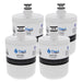 Tier1 Plus LG 5231JA2002A / LT500P Comparable Lead And Mercury Reducing Refrigerator Water Filter 4 PACKS