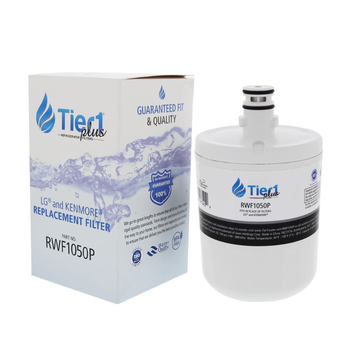 Tier1 Plus LG 5231JA2002A / LT500P Comparable Lead And Mercury Reducing Refrigerator Water Filter WITH BOX
