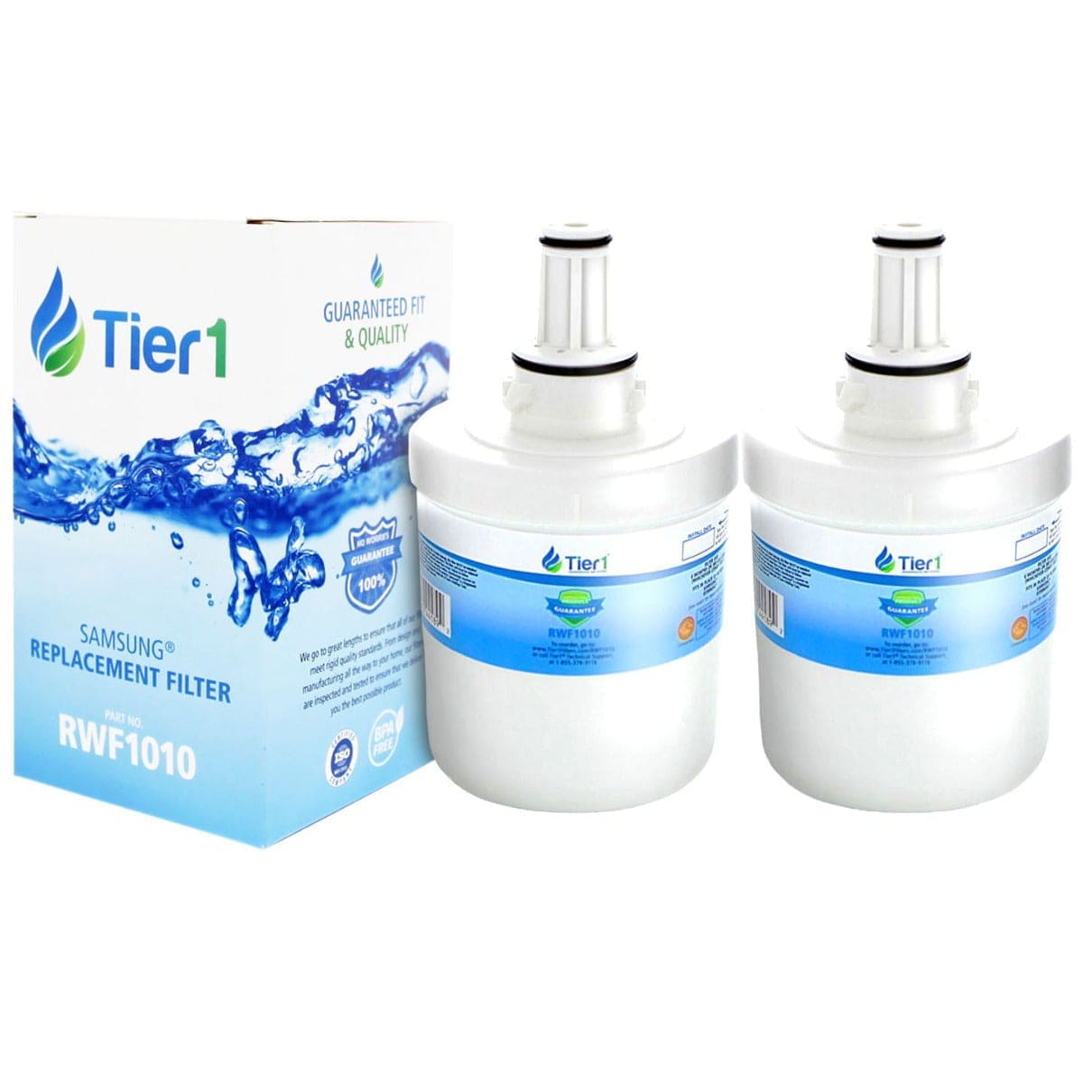 Tier1 Samsung DA29-00003G Refrigerator Water Filter Replacement Comparable 2 PACKS