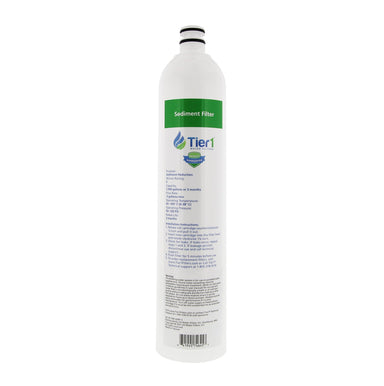 Tier1 US-UF-100-SDRF-5 4-Stage Ultra-Filtration Hollow Fiber Drinking Water System Replacement Sediment Filter (5 Micron) FRONT VIEW