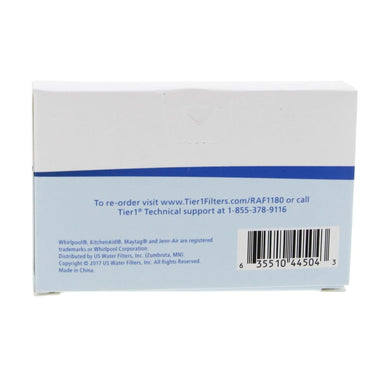 Tier1 Whirlpool W10311524 Comparable Fresh Flow Refrigerator Air Filter BACK BOX